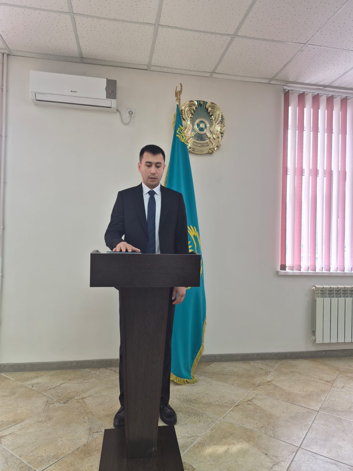 Ант қабылдау рәсімі өтті