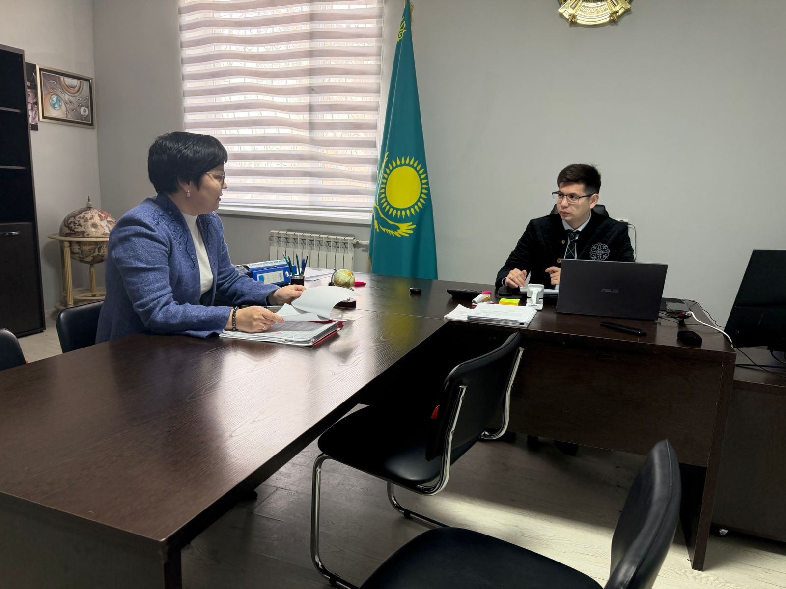 Облыс аумағындағы мекемелердің мүмкіндігі шектеулі азаматтарға қолжетімділігін қамтамасыз ету мәселелері талқыланды.