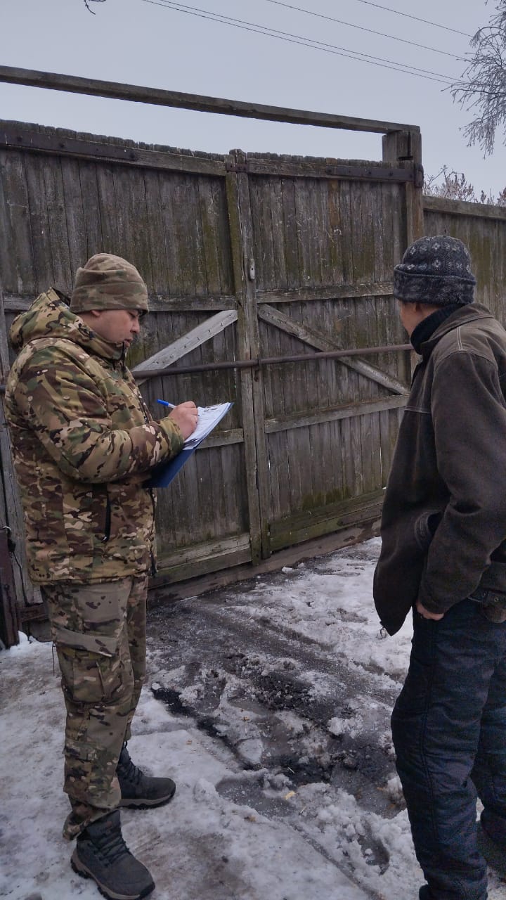 ТЖ бөлімімен бірлесіп ауланы аралау