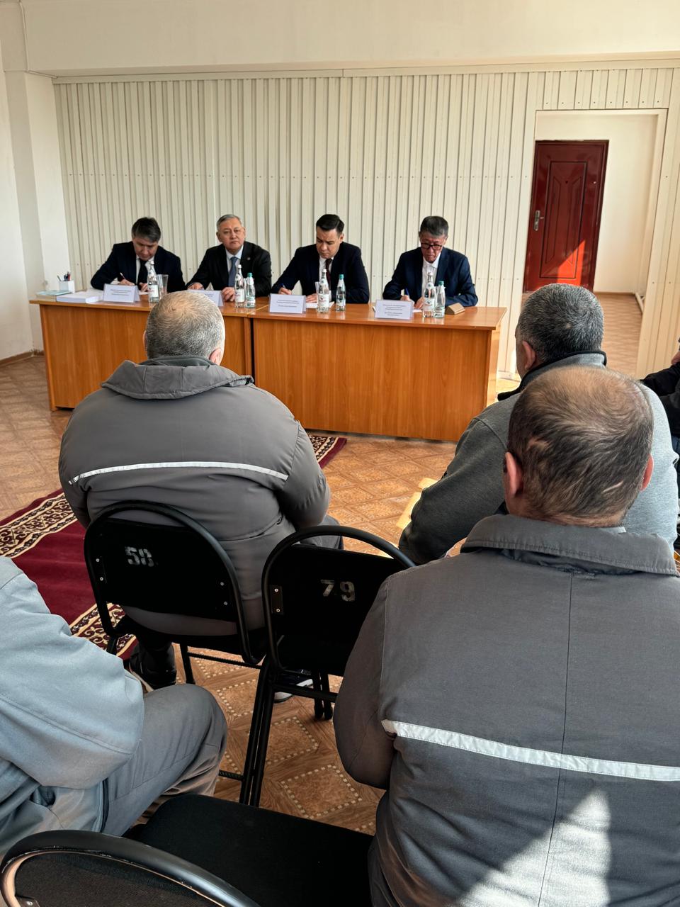 Артур Ластаев посетил исправительное учреждение №57 в Алматинской области