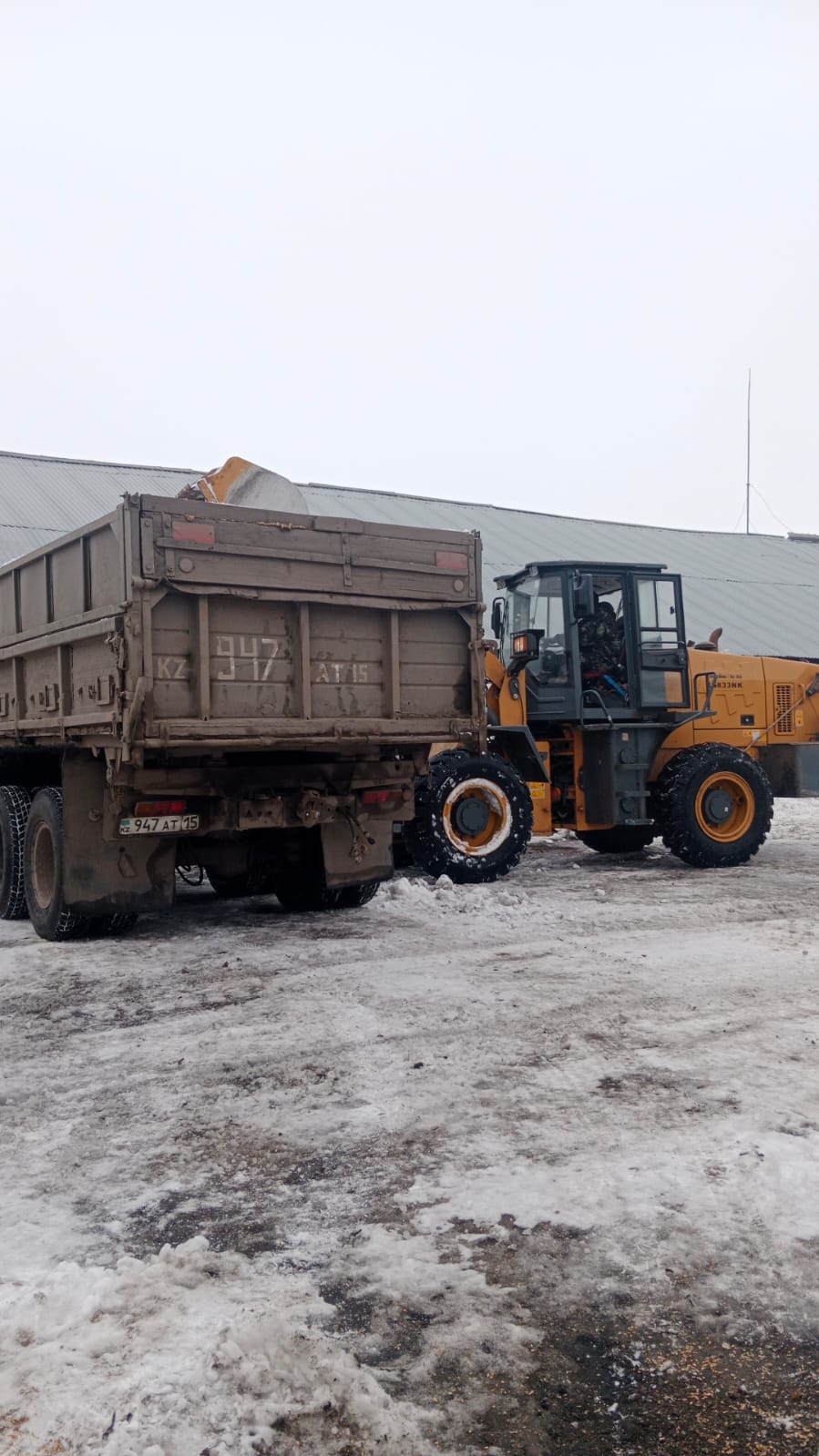 қар шығару жұмыстары