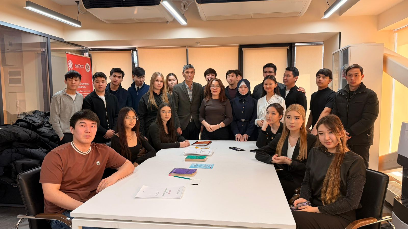 Заң мен тәртіп:Narxoz студенттерімен құқықтық сауаттылықты арттыруға бағытталған дәріс өтті