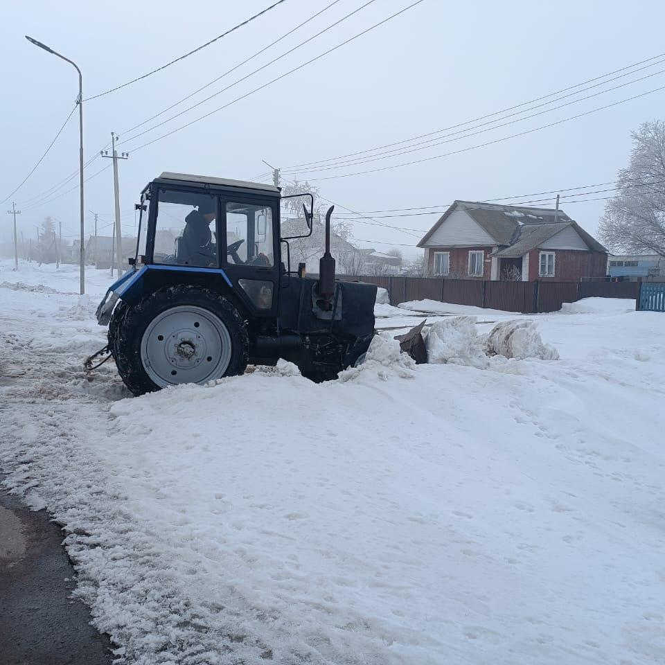 Қарды тазарту бойынша жұмыстар