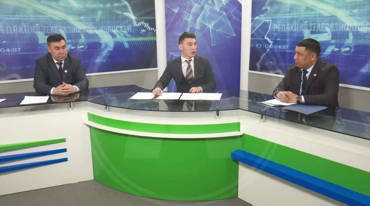 «Алау» телеарнасында сұхбат