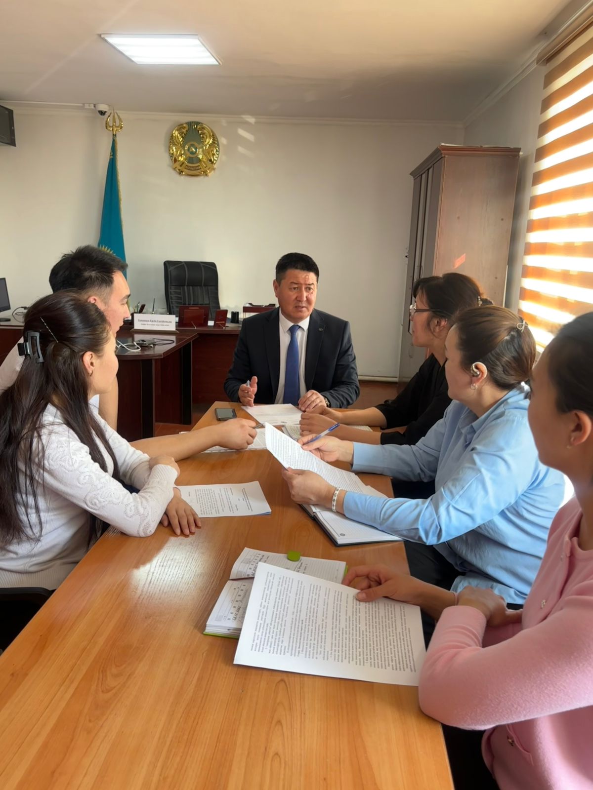 Қызметкерлер арасында семинар