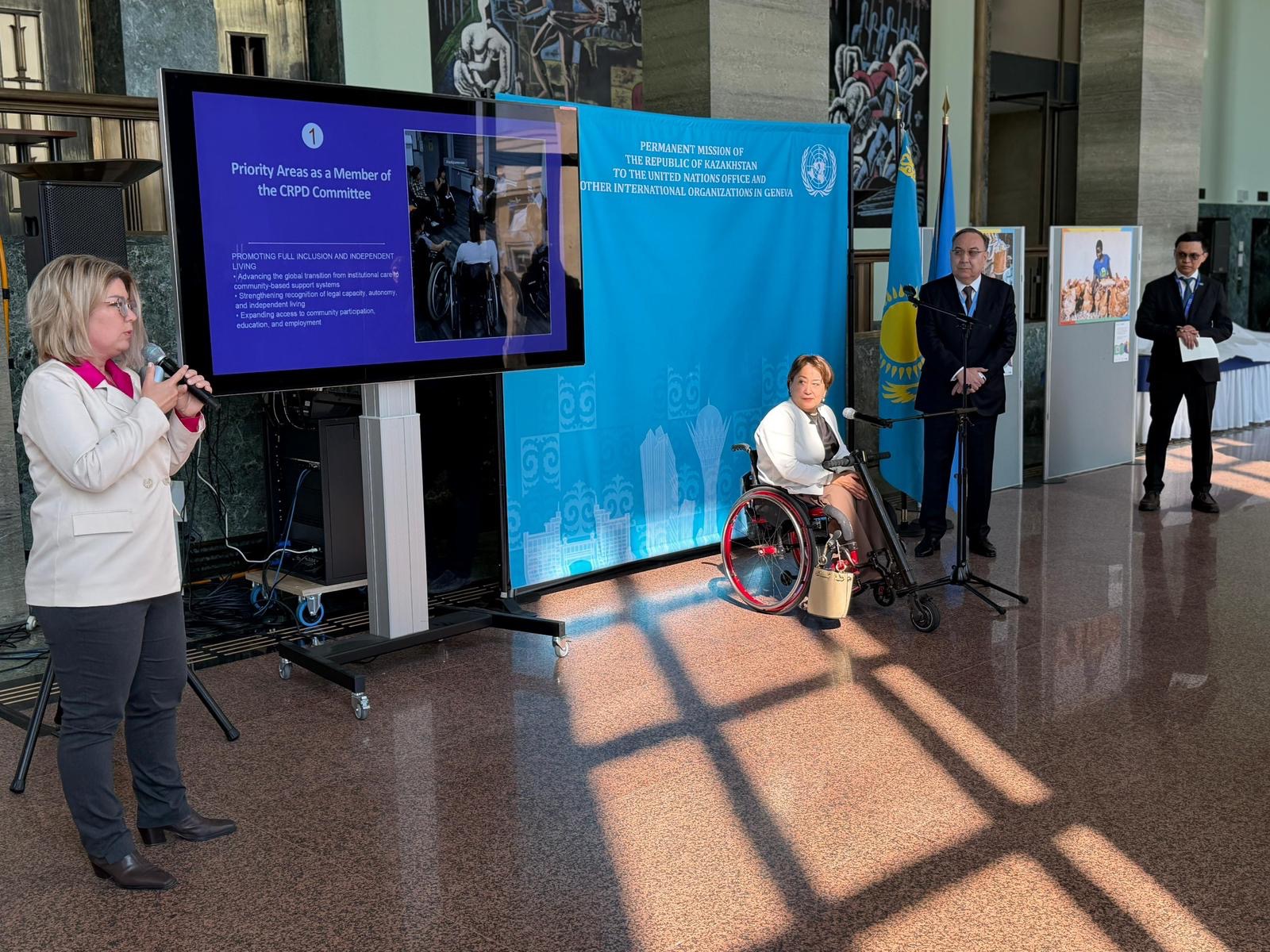 Қазақстан Женевада БҰҰ-ның Мүгедектер құқықтары жөніндегі комитетіне кандидат ұсынды