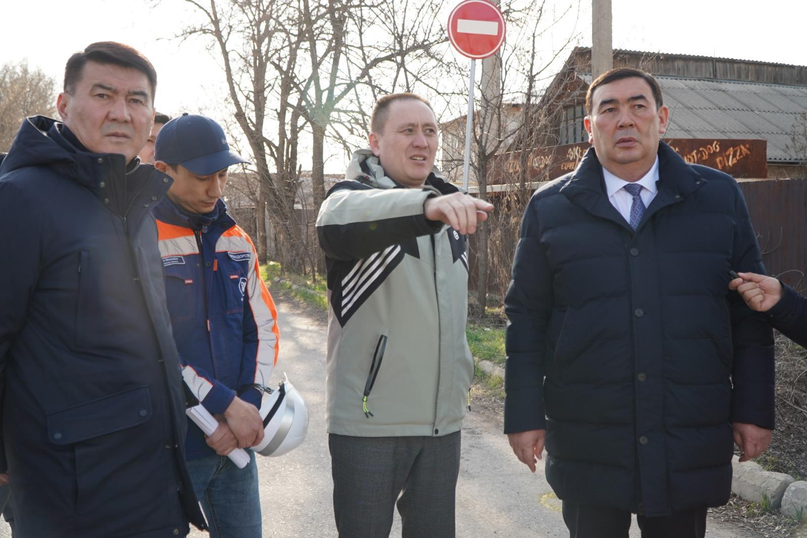 Қала әкімі бірқатар құрылыс нысандарын аралады