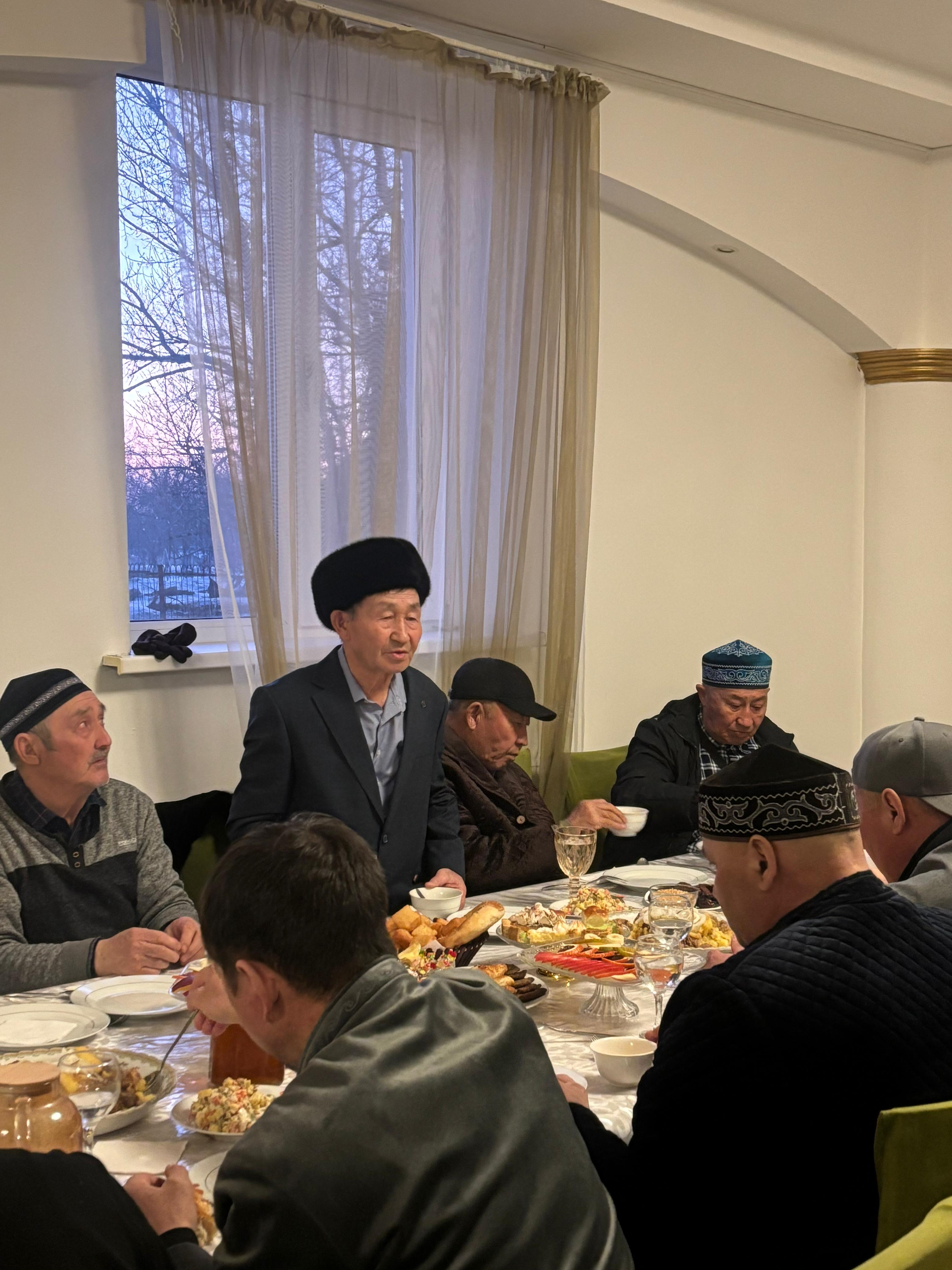 Есет батыр ауылында ауызашар берілді