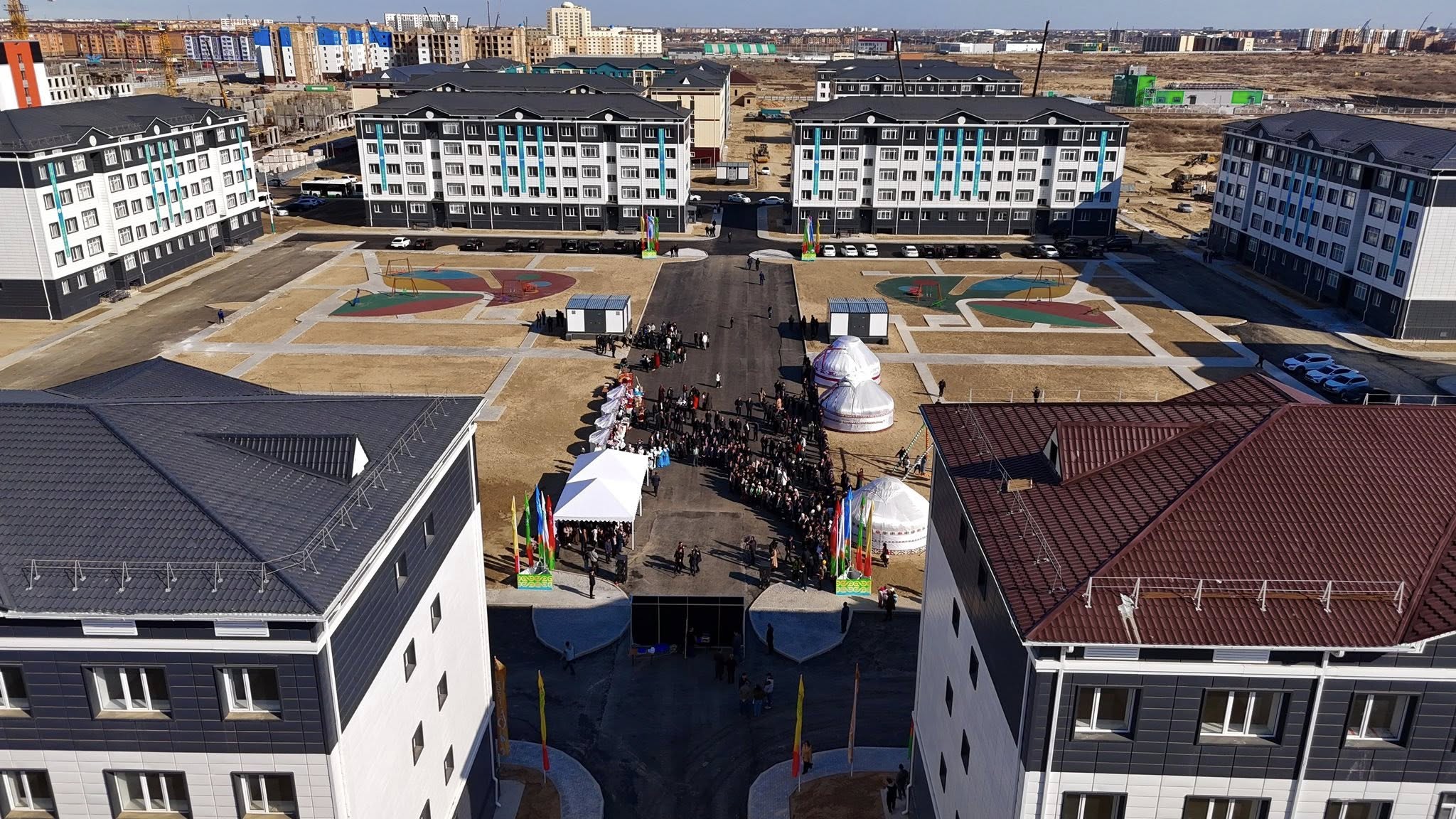 Қызылордада Ұлыстың ұлы күні қарсаңында 400 пәтерлік 10 тұрғын үй пайдалануға берілді