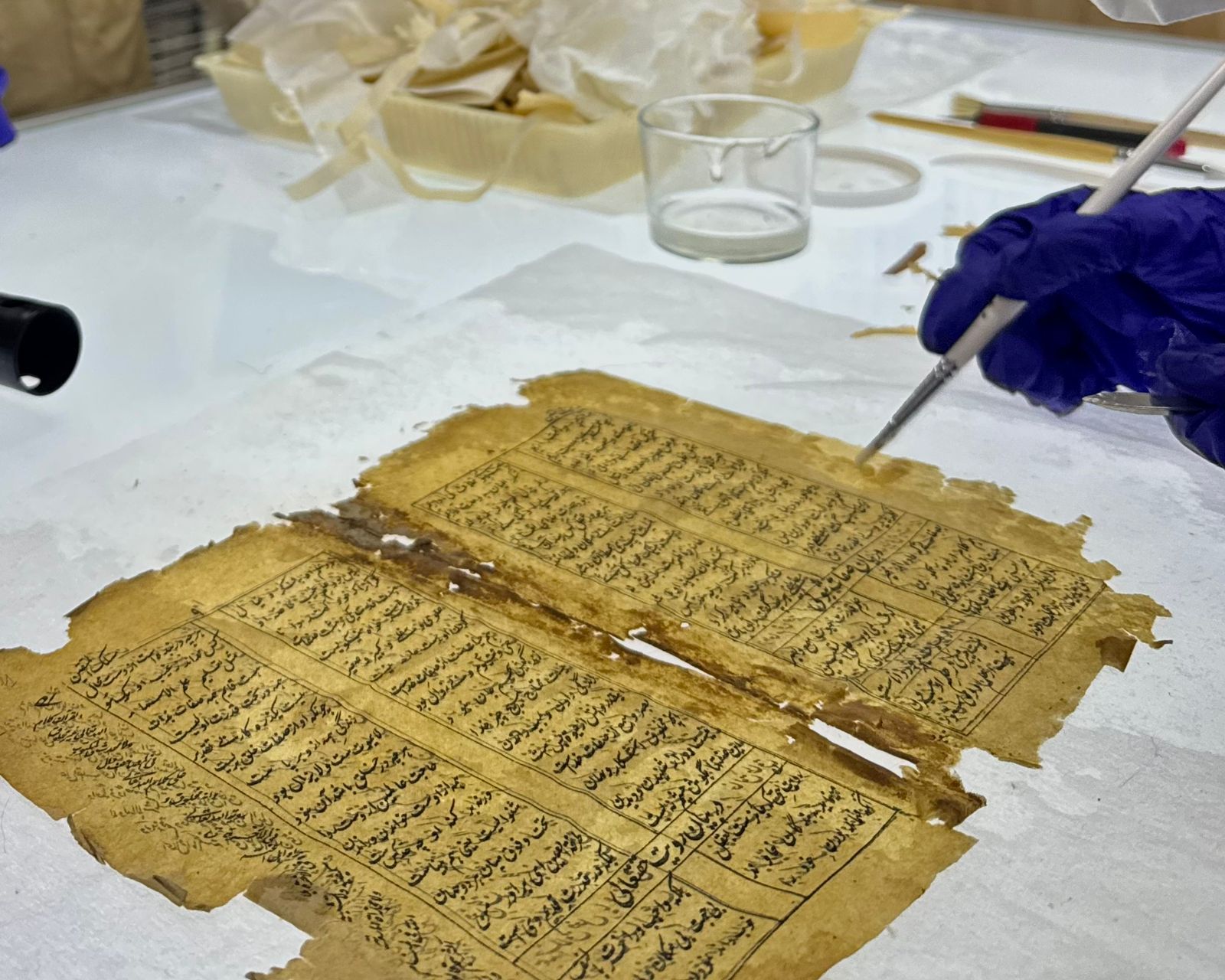 Қолжазбалар және сирек кітаптар ұлттық орталығында кітаптарды сақтау бойынша шеберлік сағаты өтті