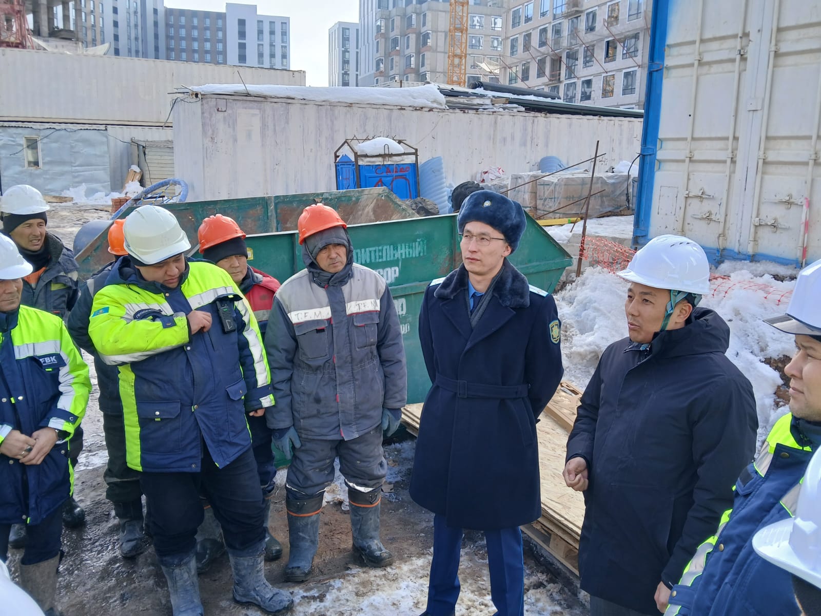 Еңбек инспекциясы департаменті Астана қаласының "Есіл" ауданының прокуратурасымен бірлесіп "Заң және тәртіп" қағидаты шеңберінде кездесу өткізді