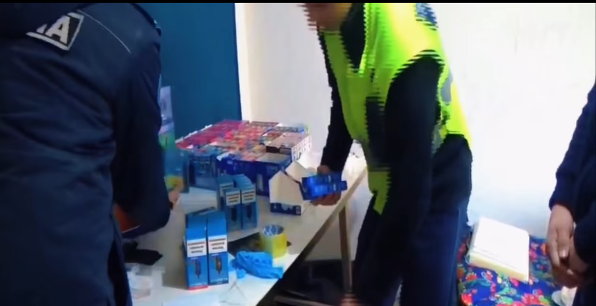 Шымкентте миллиондаған теңгенің вейптерін заңсыз сату дерегі әшкереленді