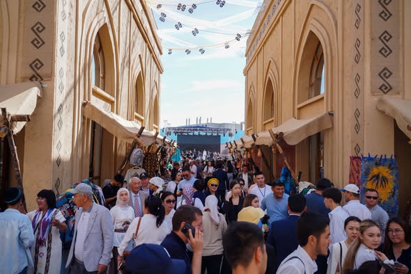 В КАНУН НАУРЫЗА ВСЕ ОТЕЛИ ТУРКЕСТАНА ЗАПОЛНЕНЫ ТУРИСТАМИ