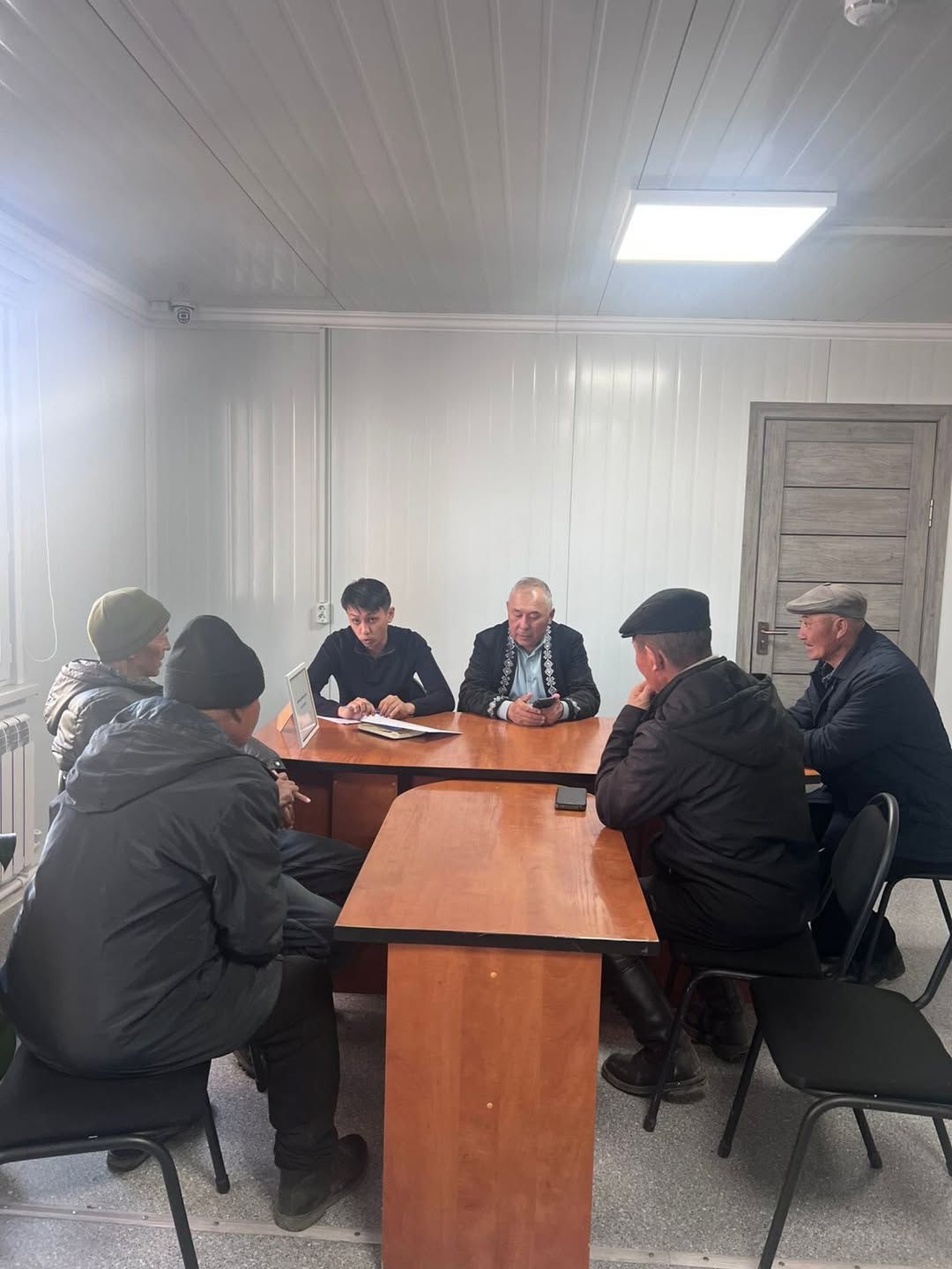 Ауылдық округ әкімі жиын өткізді.