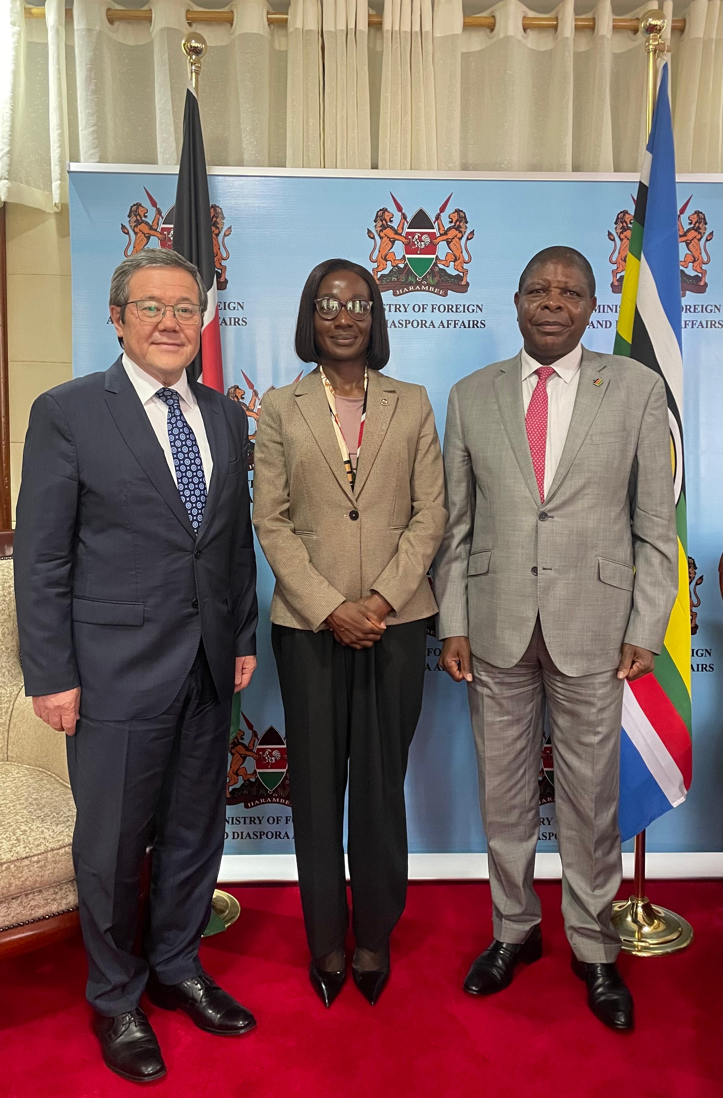 Кения Сыртқы істер министрлігінде Қазақстан-Кения ынтымақтастығын дамыту мәселелері талқыланды