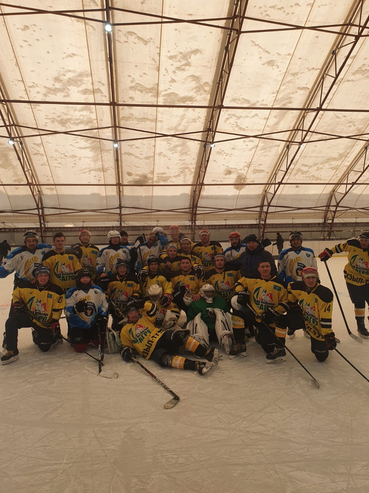 5-7 ақпан аралығында Қызылжар ауданы Бішкүл ауылында "Север" қысқы спорт мерекесі аясында хоккей турнирі өтті!