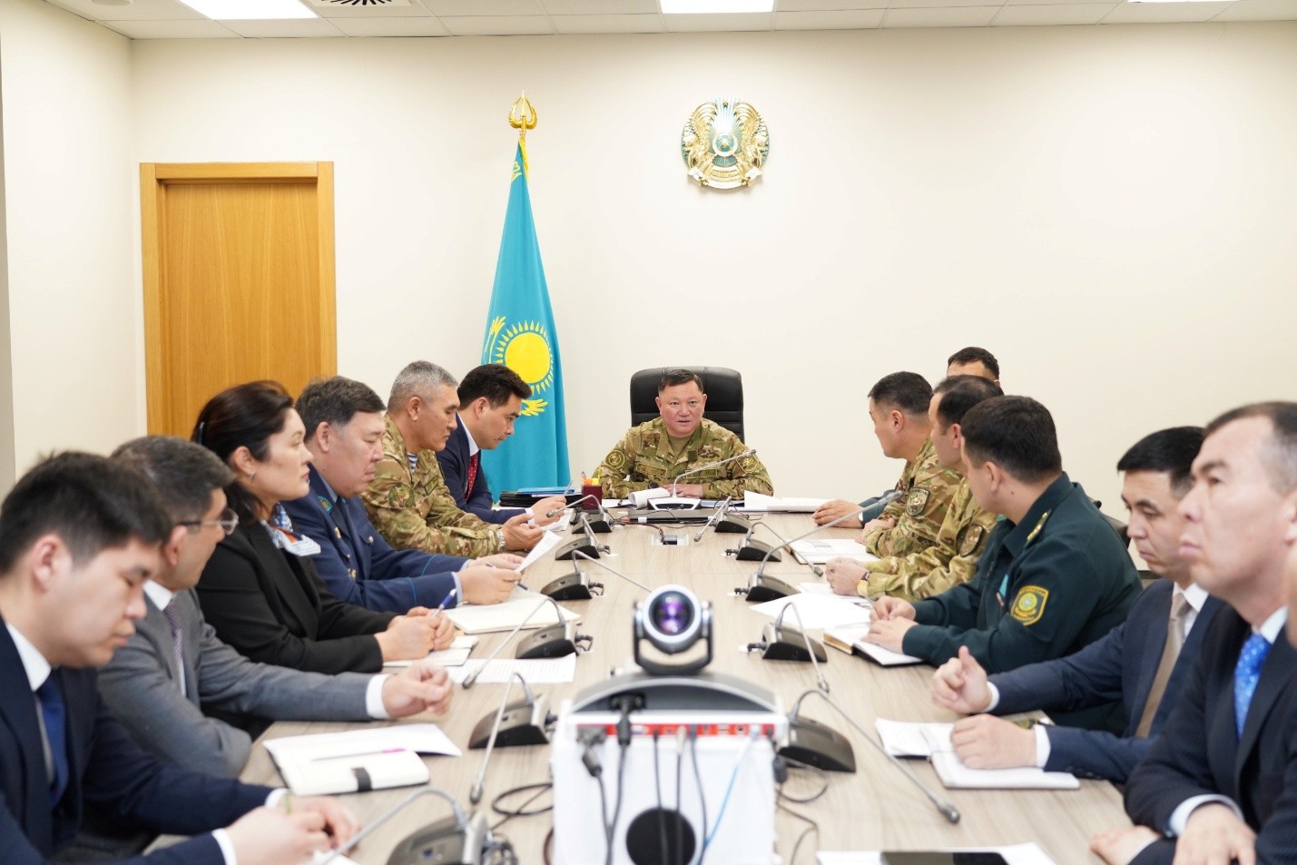 В Туркестанскую область прибыл заместитель начальника Генерального штаба Вооруженных сил Республики Казахстан