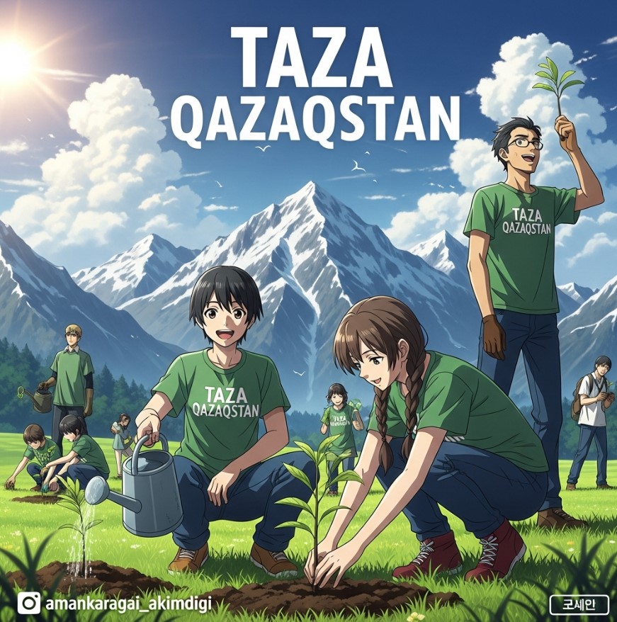 Жасыл желек жамылған, таза ауасымен тыныс алдыратын Қазақстанымыздың әрбір бұрышы көздің жауын алады.