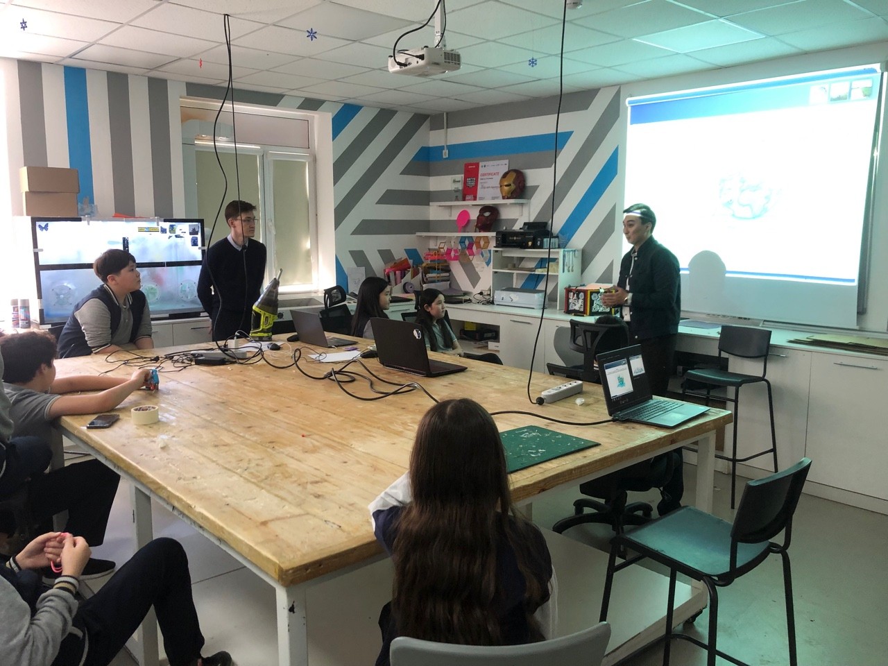 Жайық-Каспий бассейндік су инспекциясының мамандары "Silkway" жеке мектеп-лицейінің оқушыларымен әңгімелесті