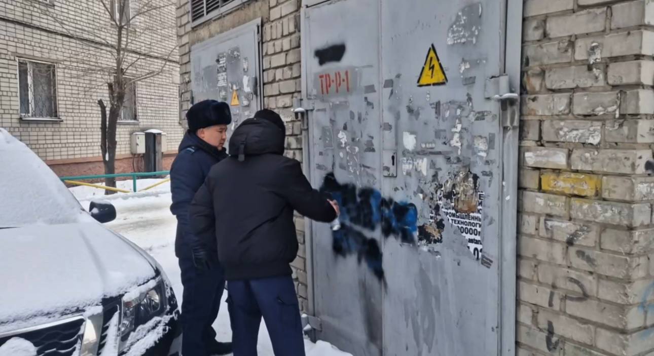 Абай облысында жыл басынан бері 40-қа жуық наркогафити жазулар өшірілді.