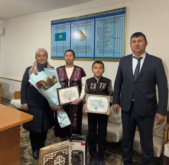 САРЫАҒАШ: АУЫЛ МЕКТЕБІНЕН ШЫҚҚАН ЖЕҢІМПАЗ