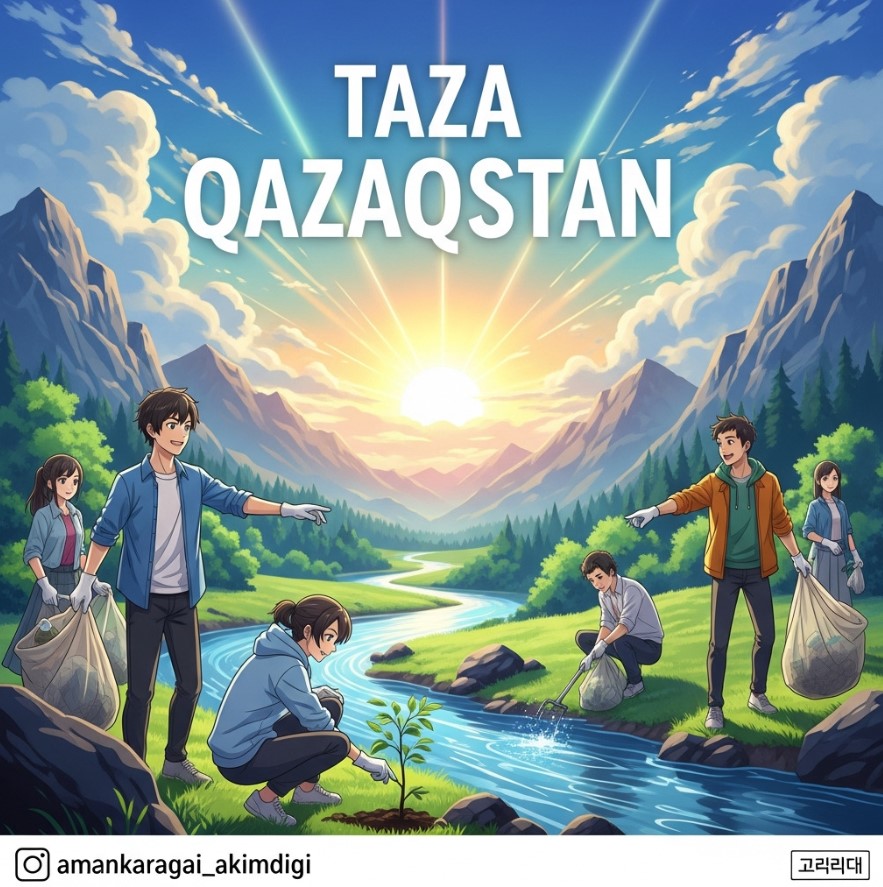 Еліміздің әсем табиғатын сақтайық!