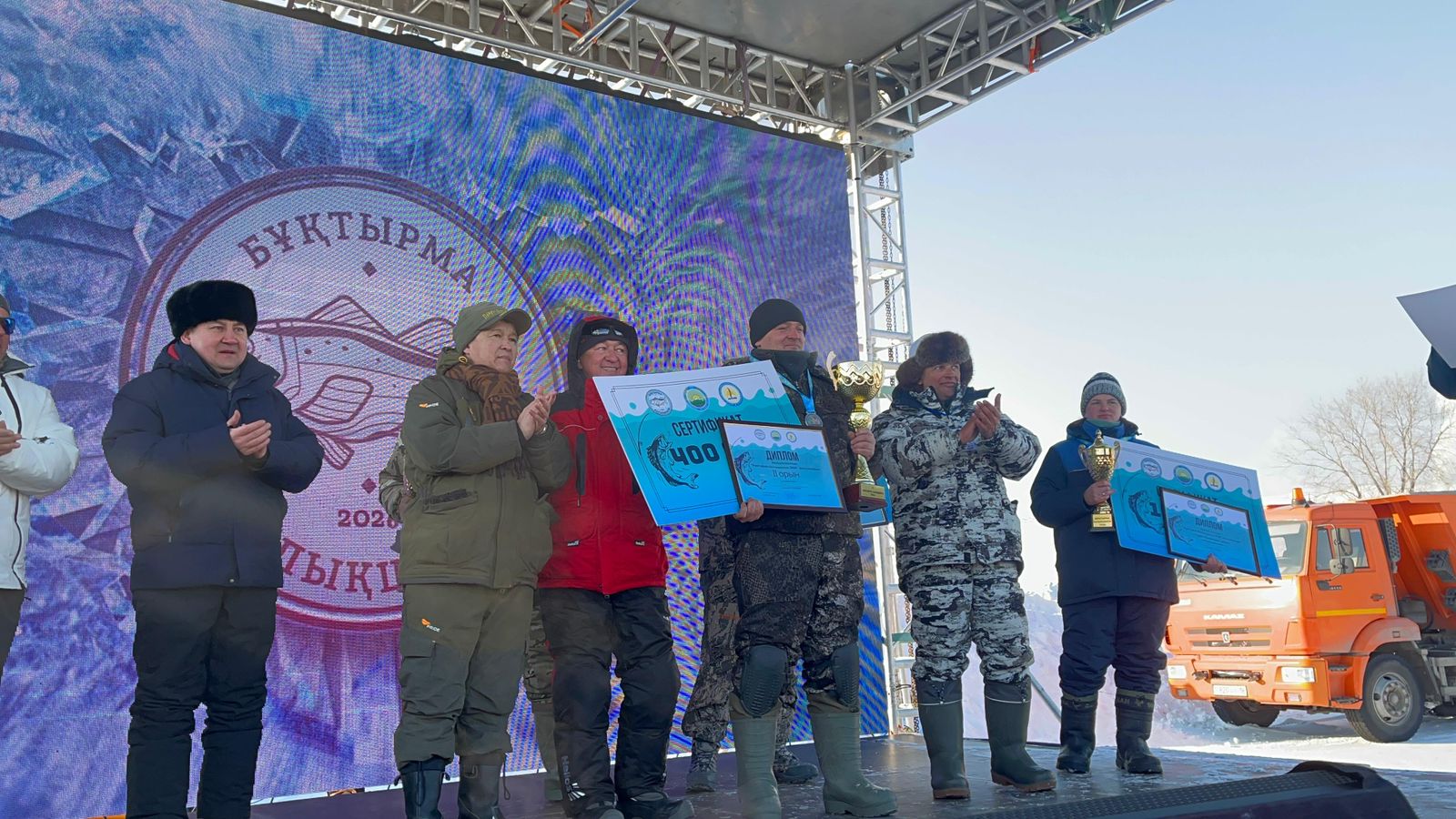 «Бұқтырма Балықшысы – 2026» қысқы балық аулау фестивалі керемет жеңістермен және тамаша аулаулармен аяқталды!