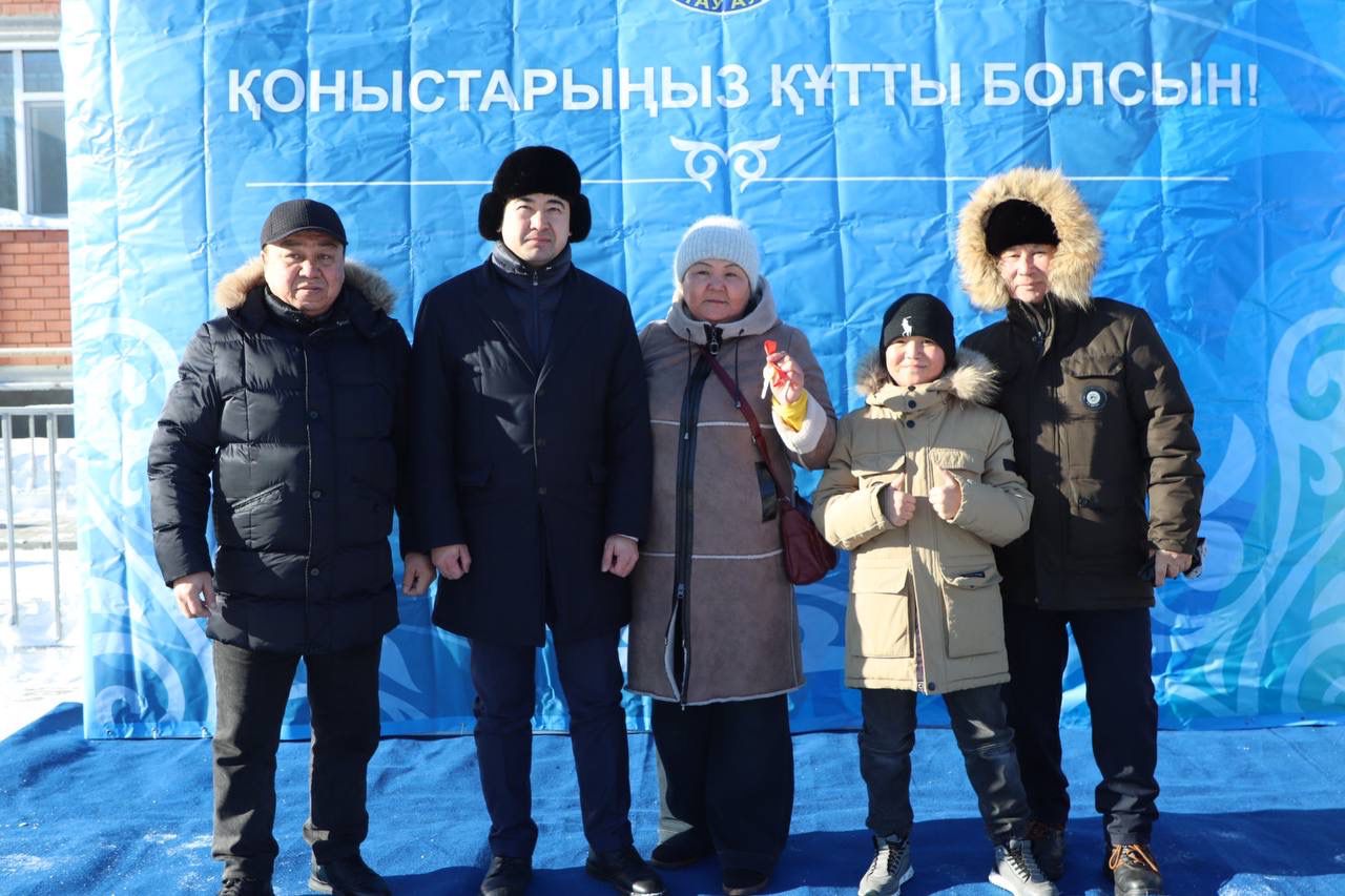 Хромтау ауданында жаңа тұрғын үй кешені пайдалануға берілді