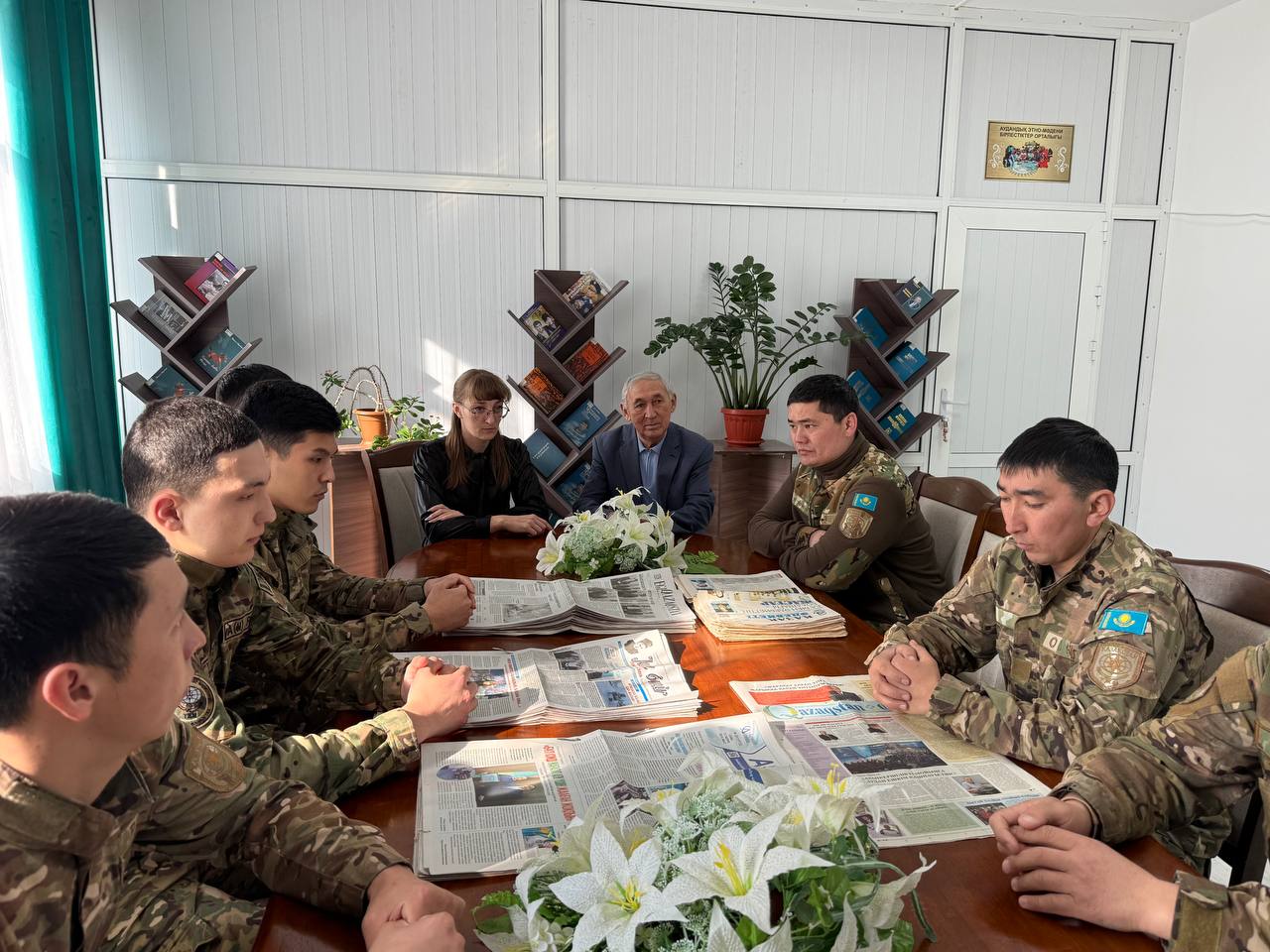 Жуалы ауданында Алғыс айту күніне орай этномәдени орталықта кездесу өтті