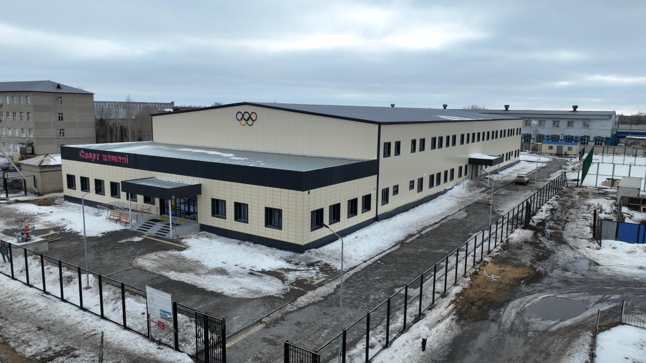 Шалқардағы жаңа 300 орындық спорт нысаны жақын арада ашылады