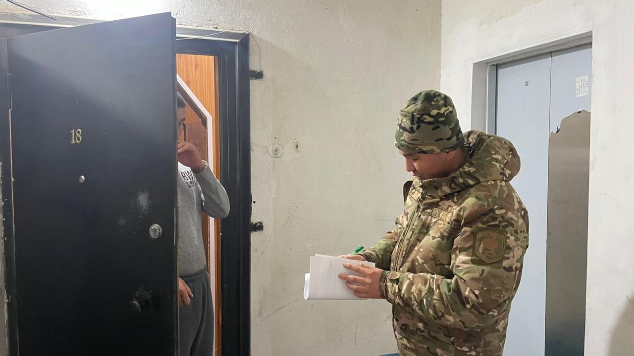 Жоғарғы Отырар шағын ауданында қауіпсіздік бойынша түсіндіру жұмыстары жүргізілді