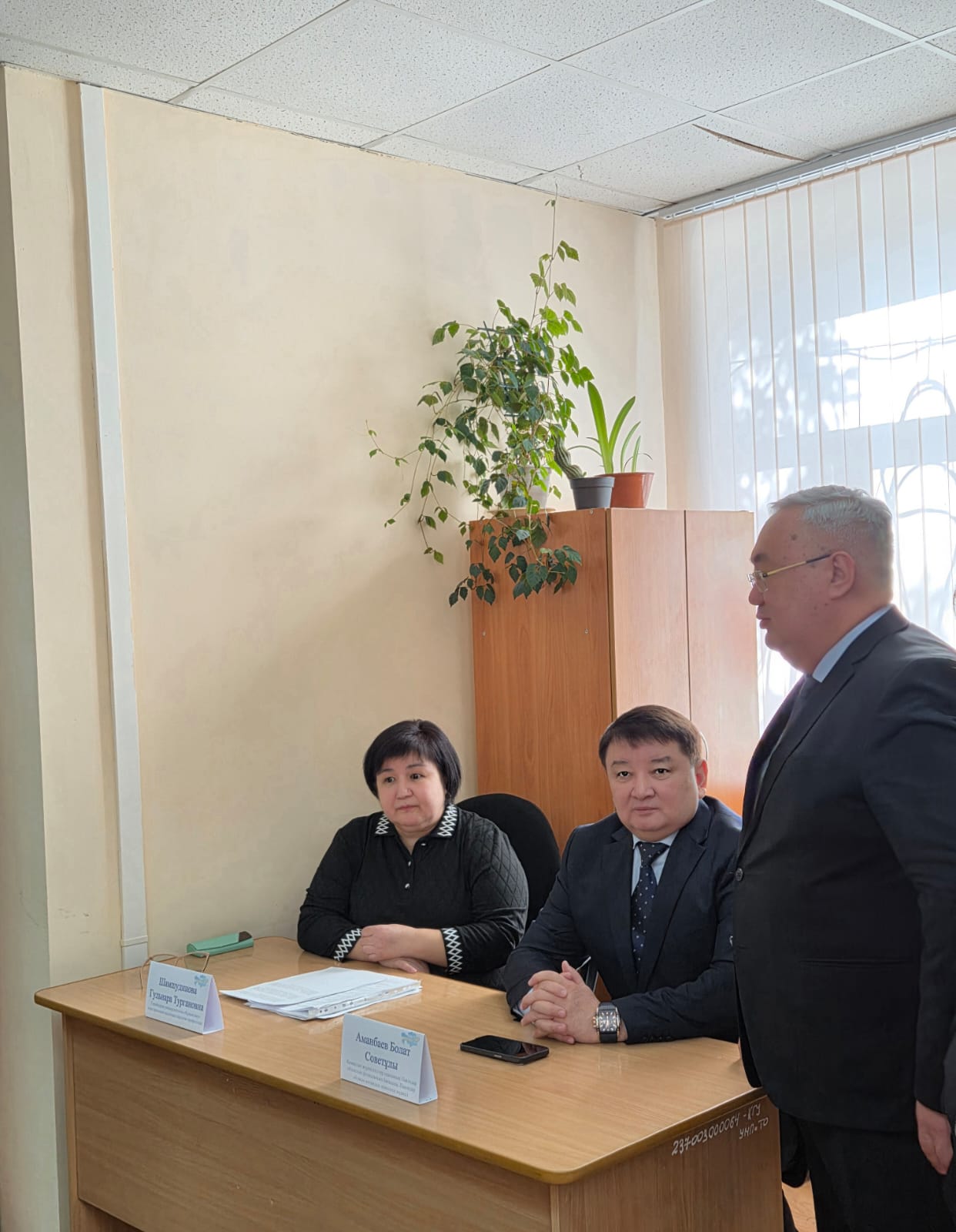 26 февраля 2026 года в рамках общенациональной информационно-разъяснительной кампании по проекту новой Конституции сотрудники Управления встретились с членами региональной коалиции