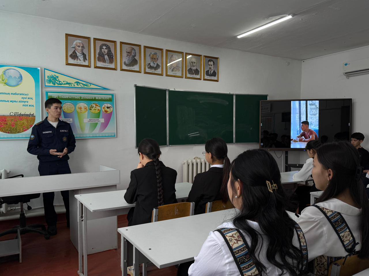 Жамбыл ауданында Азаматтық қорғау академиясына түсу бойынша түсіндіру жұмыстары өтті