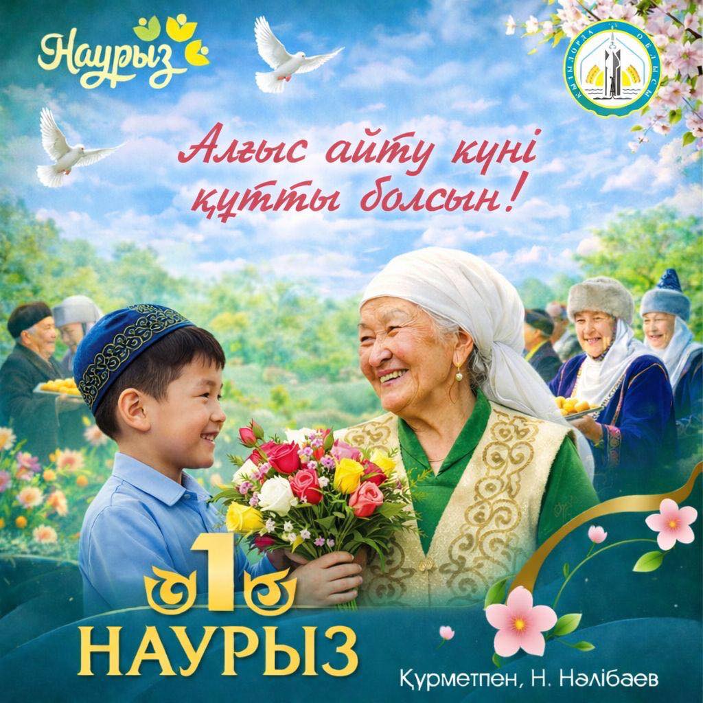 Облыс әкімі Нұрлыбек Нәлібаевтың Алғыс айту күнімен құттықтауы