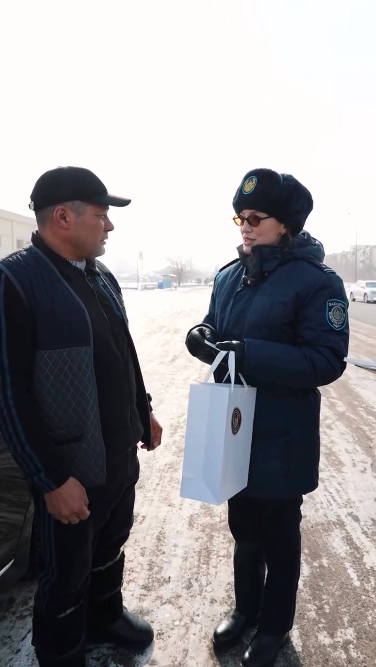 Абай облысында «Заң мен тәртіп» идеологиясы аясында «Үлгілі жүргізуші» акциясы ұйымдастырылды