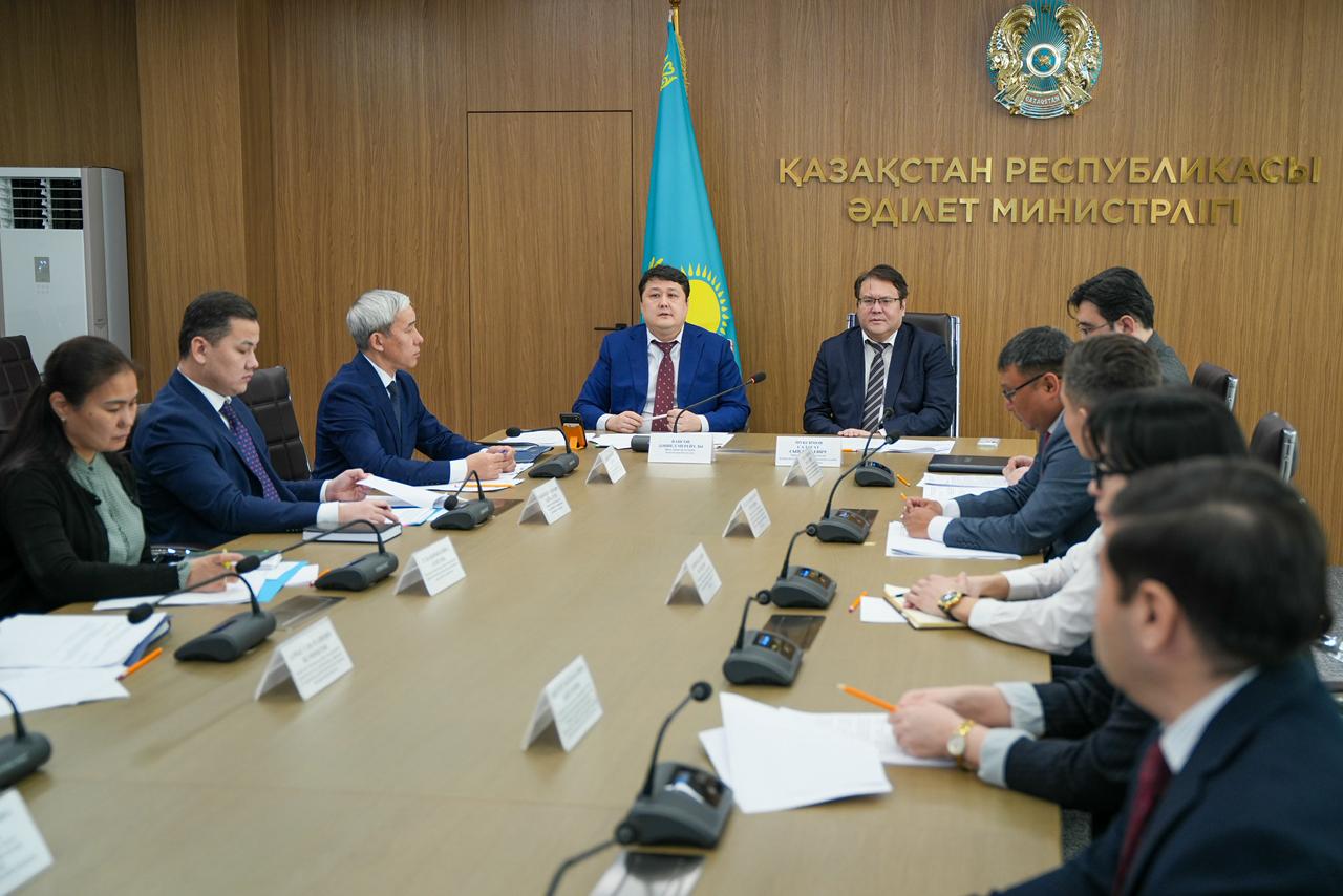 ҚР Әділет министрлігінде сыртқы сыбайлас жемқорлық тәуекелдеріне талдау жүргізу мәселелеріне арналған жұмыс кездесуі өтті