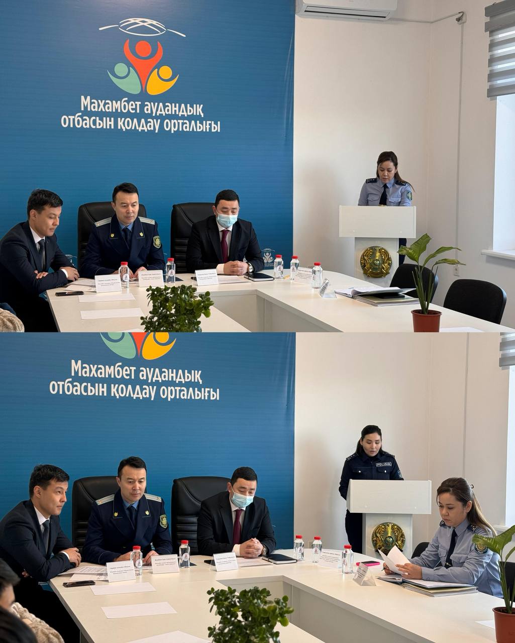 В Индерском районе обсуждены вопросы социальной поддержки и профилактики