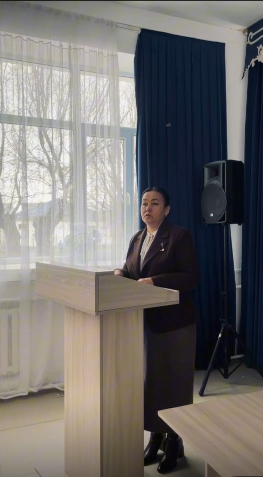 С. Абланов мектебінде маңызды кездесу өтті