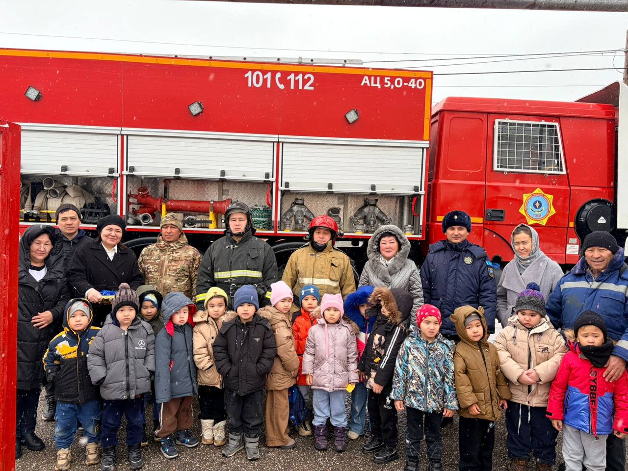 Талас ауданында Дүниежүзілік азаматтық қорғаныс күніне орай «Ашық есік күні» өтті