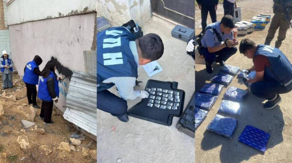 Более 33 кг наркотиков изъято с начала года в Мангистауской области