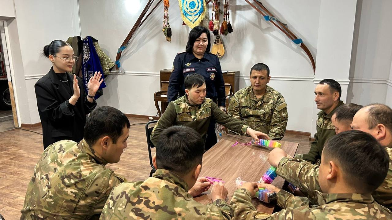 Құтқарушылармен тренинг өтті