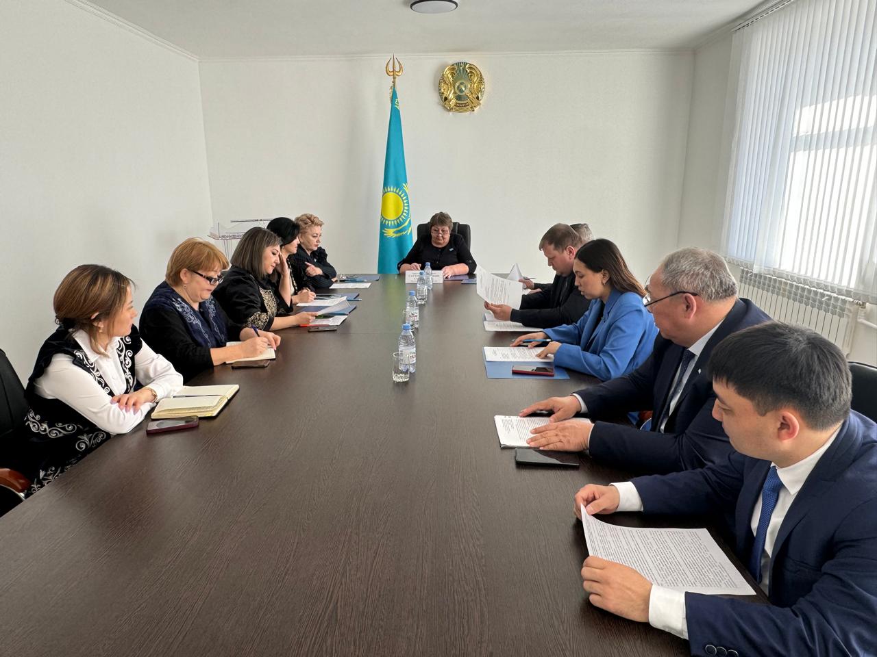 Жақсы аудандық мәслихатының тұрақты комиссияларының бірлескен отырысы өтті