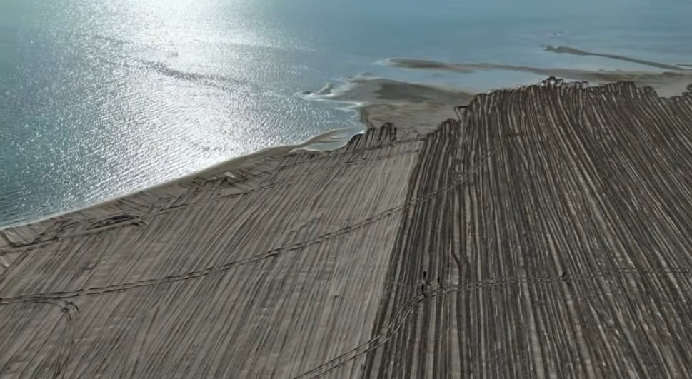 Қарақияда теңіз жағалауларын абаттандыру жұмыстары жүйелі жүргізілуде