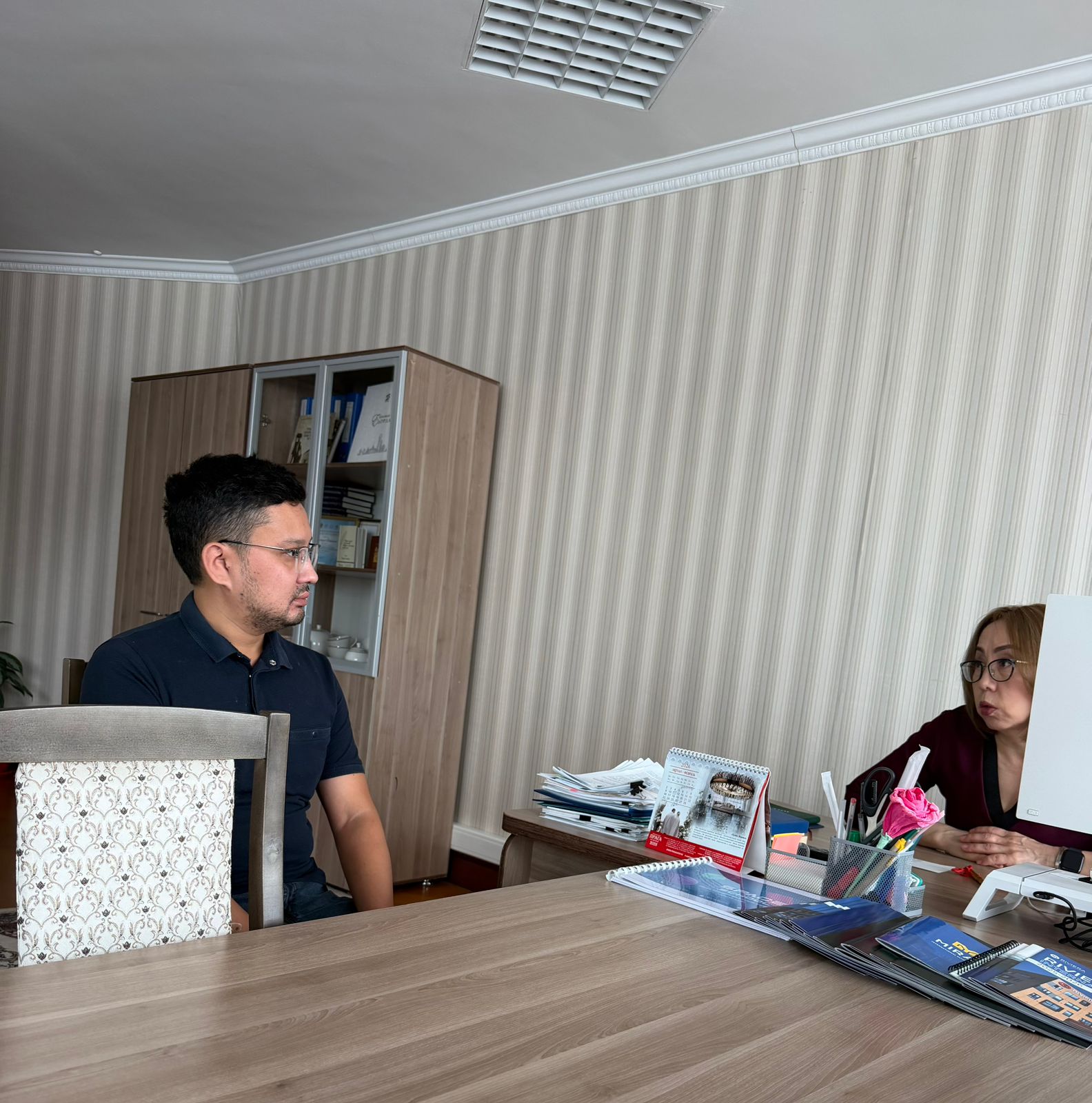 Департамент басшысы азаматтарды қабылдау өткізді