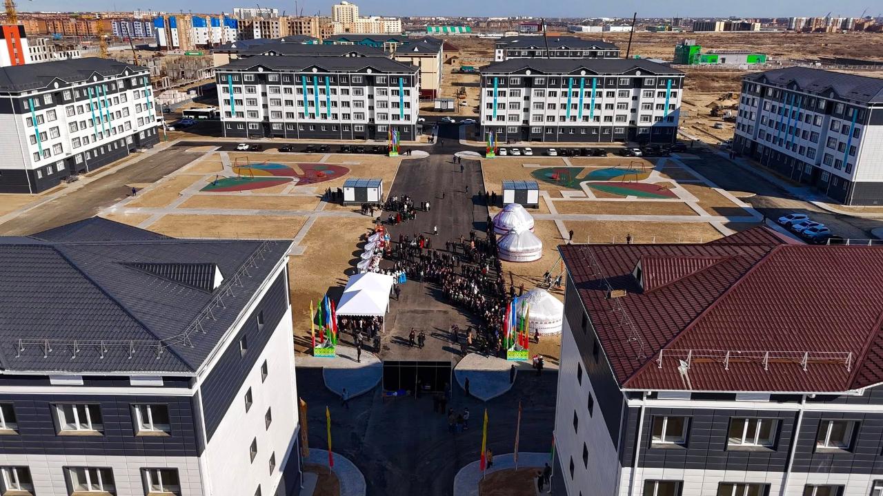Қызылордада Ұлыстың ұлы күні қарсаңында 400 пәтерлік 10 тұрғын үй пайдалануға берілді