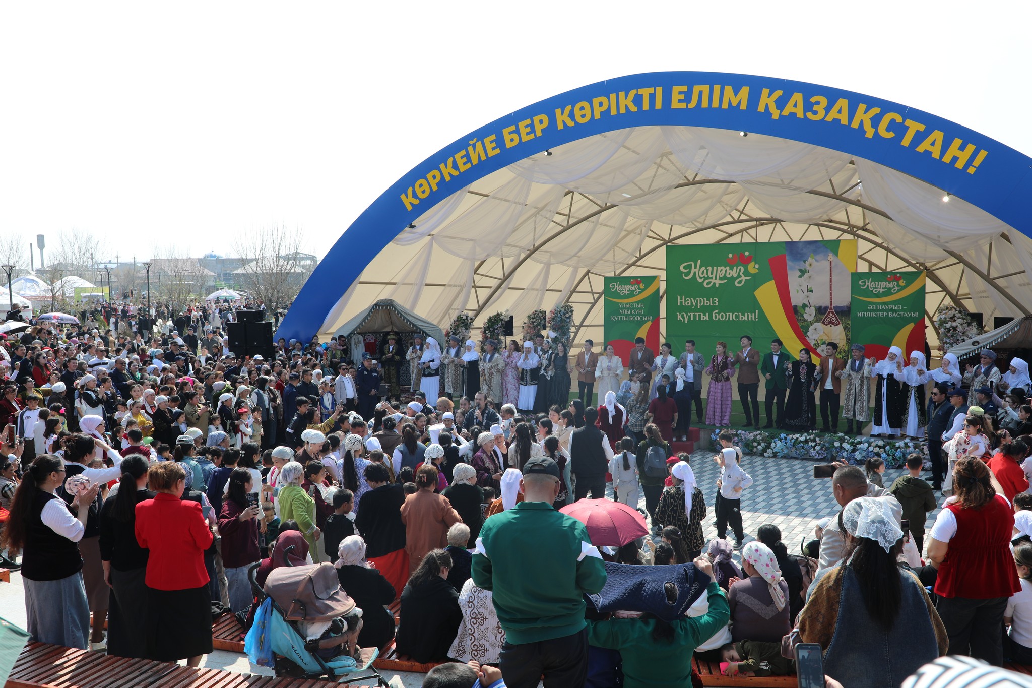 В МАКТАРААЛЕ ШИРОКО И ТОРЖЕСТВЕННО ОТМЕТИЛИ ПРАЗДНИК НАУРЫЗ