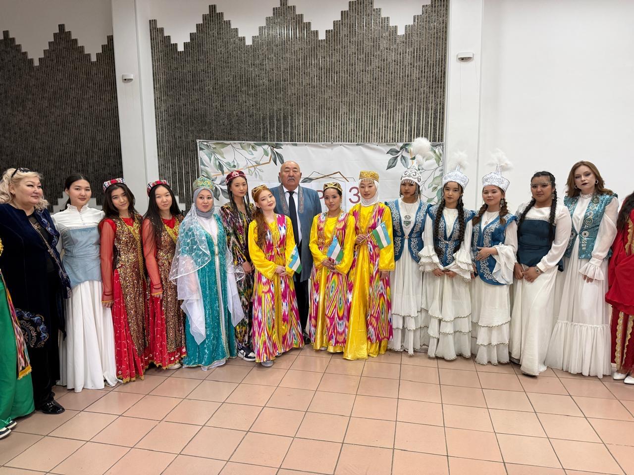 Қырғыз медициналық-әлеуметтік «Уникум» колледжінде Наурыз мерекесіне арналған концерт