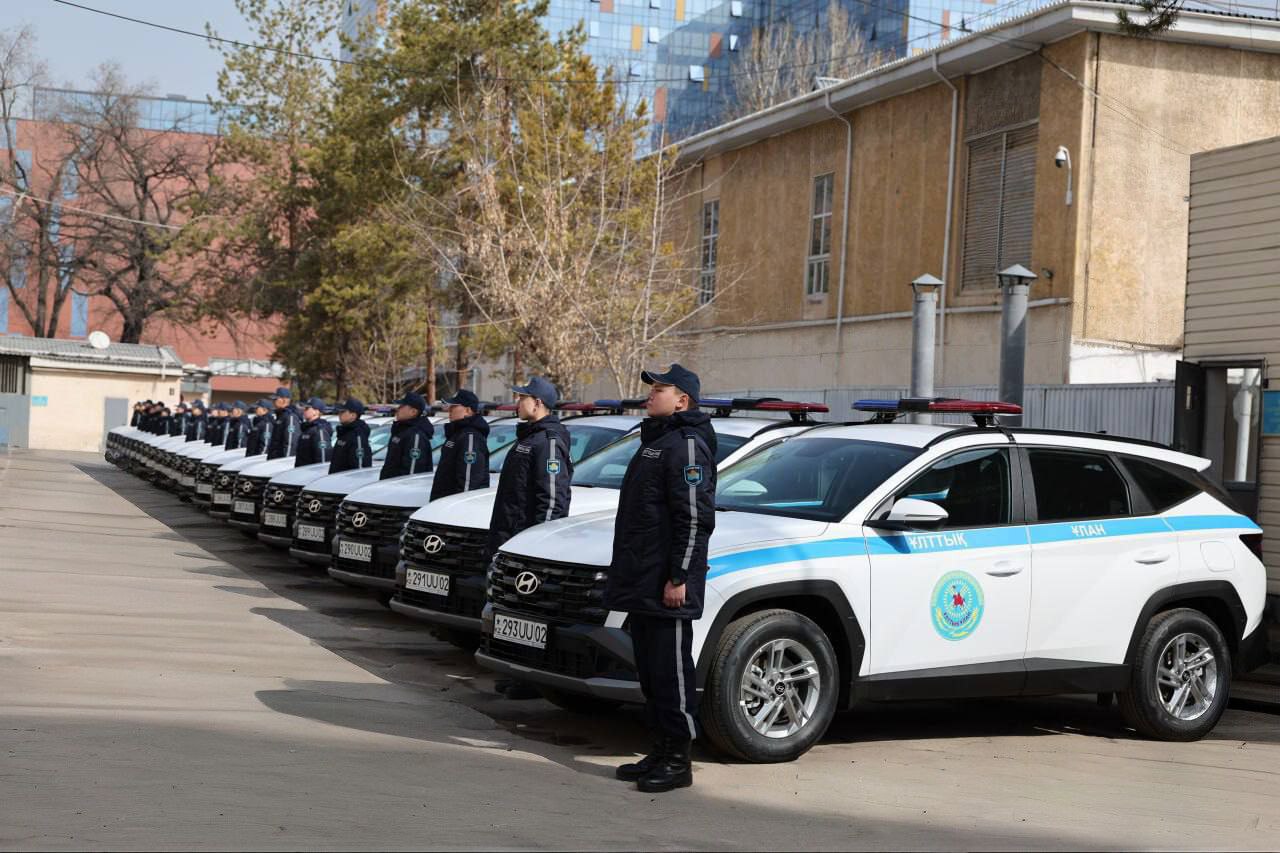 Қала қауіпсіздігі басты назарда: Наурыз қарсаңында алматылық ұландықтардың автопаркі заманауи техникамен толықты