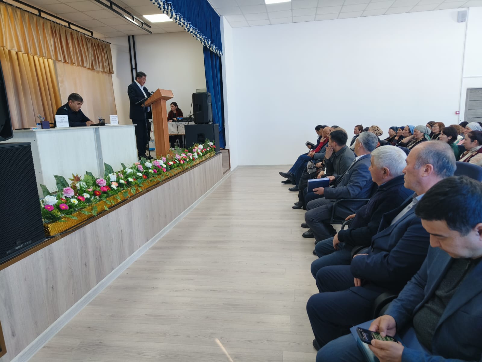 Встреча с населением