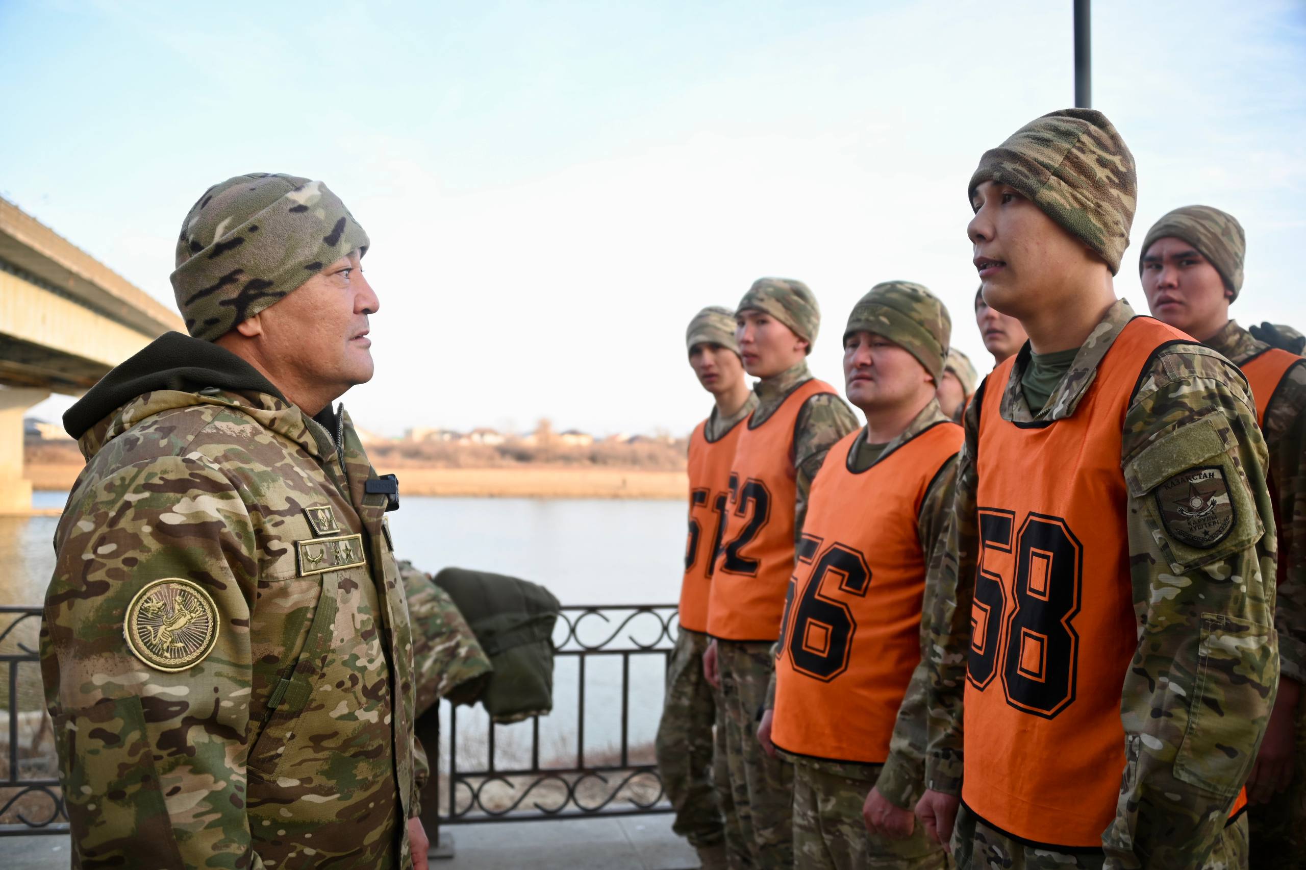 Бас штаб комиссиясы Қазақстанның батысындағы әскери бөлімдерді тексерді